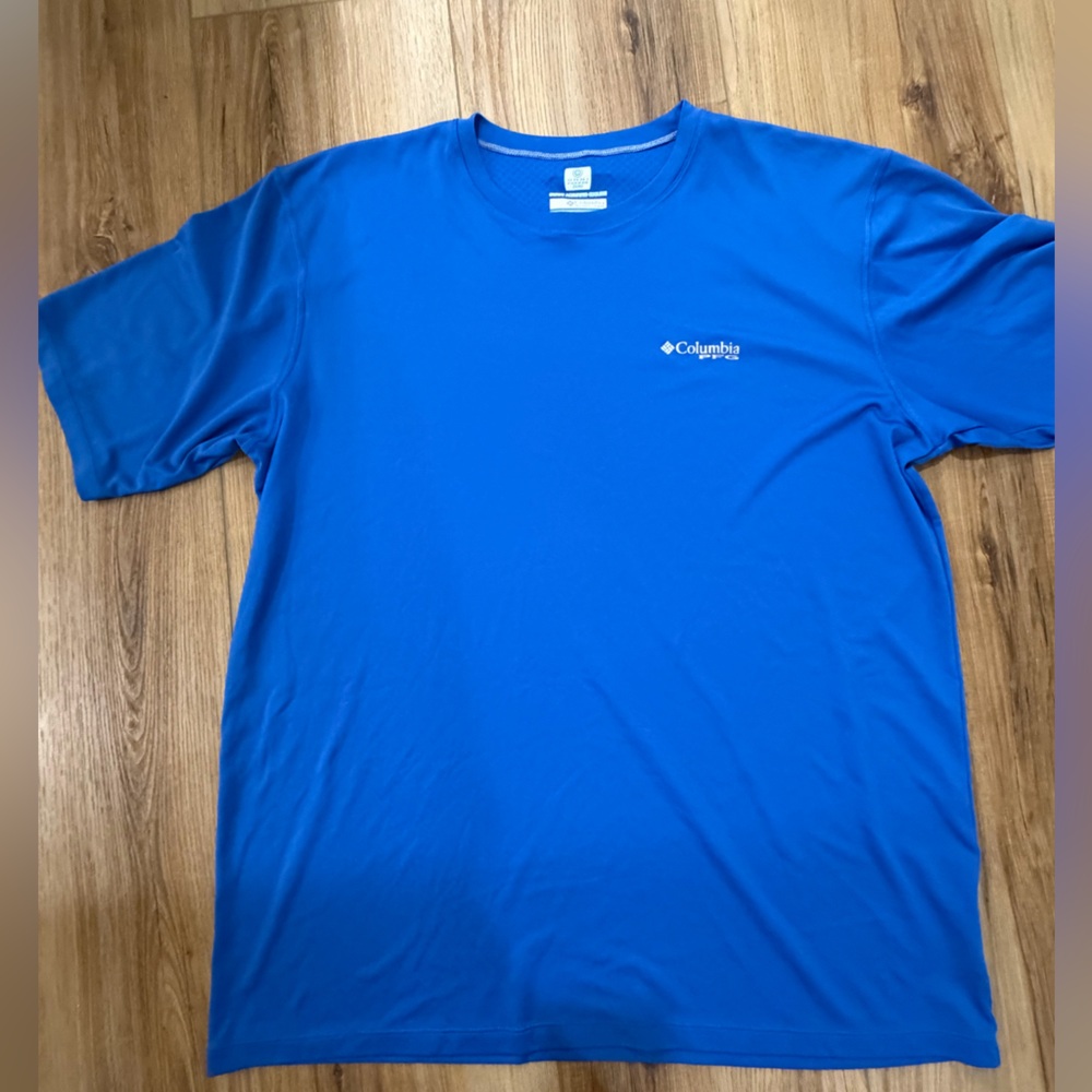 Columbia Omni-Freeze Blue Shirt